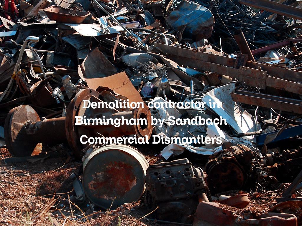 Demolition contractor in Birmingham